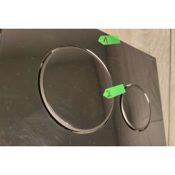 Outlet - Geberit Sigma20 przycisk spłukujący czarny połysk/czarny mat 115.882.DW.1