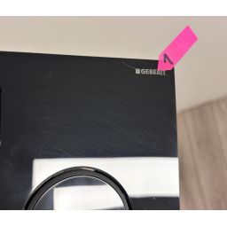 Outlet - Geberit Sigma20 przycisk spłukujący czarny połysk/czarny mat 115.882.DW.1