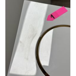 Outlet - Geberit Sigma przycisk spłukujący do WC biały-złoty 115.882.KK.1