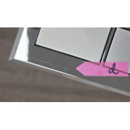 Outlet - Geberit przycisk spłukujący do WC chrom błyszczący-chrom mat 116.051.KA.1