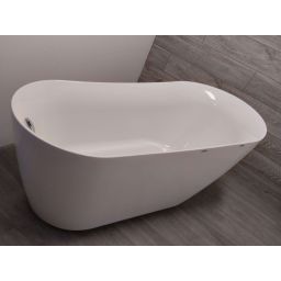 Outlet - Oltens Gocta wanna wolnostojąca 160x75 cm owalna biała 12006000