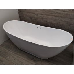 Outlet - Oltens Folda wanna wolnostojąca 170x72 cm owalna biała 12010000