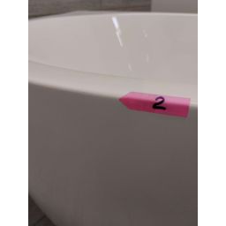 Outlet - Oltens Begna wanna przyścienna 170x75 cm owalna biała 12011000