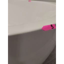 Outlet - Oltens Begna wanna przyścienna 170x75 cm owalna biała 12011000