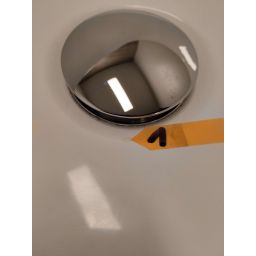 Outlet - Oltens Delva wanna przyścienna 150x70 cm owalna biała 12018000