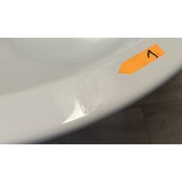 Outlet - Oltens Hulda wanna przyścienna 160x75 cm biała 12020000