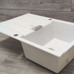 Outlet - Franke Sirius 2.0 S2D 611-78 zlewozmywak 78x50 cm z Tectonite biały polarny 143.0612.628