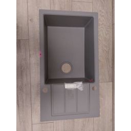 Outlet - Franke Sirius 2.0 zlewozmywak Tectonite 78x43,5 cm kamienny szary 143.0618.650