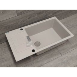 Outlet - Franke Sirius Slim zlewozmywak Tectonite 78x43,5 cm beżowy 143.0671.691
