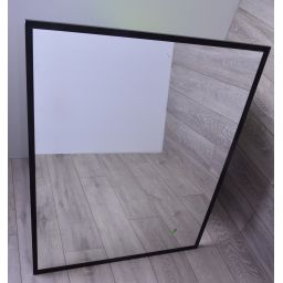 Outlet - Elita lustro prostokątne 100x80 cm rama czarna 167583