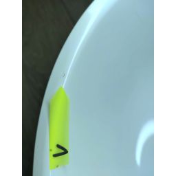 Outlet - Ksuro 02 umywalka 60x36 cm nablatowa owalna biała 20003000