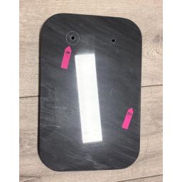 Outlet - Kela Liron wieszak na ręcznik stojący podwójny czarny/złoty 20020