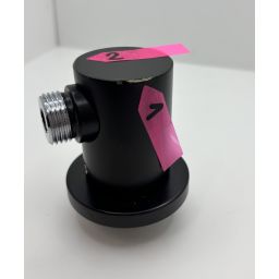 Outlet - Kludi Nova Fonte Puristic przyłącze kątowe czarny mat 2054339-15