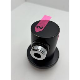 Outlet - Kludi Nova Fonte Puristic przyłącze kątowe czarny mat 2054339-15