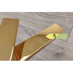 Outlet - Tres Project bateria umywalkowa stojąca złoty połysk 211.103.01.OR