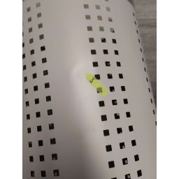 Outlet - Kela Sevilla kosz na pranie metal/tworzywo jasnoszare 21819