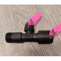 Outlet - Grohe zawór kątowy czarny mat 220732430