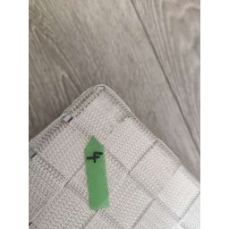 Outlet - Kela Alvaro koszyk łazienkowy 29,5x20,5 cm biały 23020