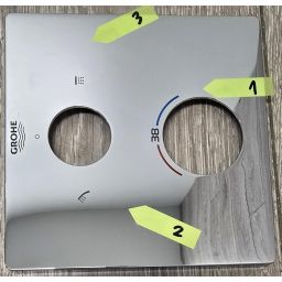 Outlet - Grohe Grohtherm bateria wannowo-prysznicowa podtynkowa termostatyczna chrom 24079000