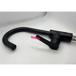 Outlet - Grohe Start bateria umywalkowa stojąca wysoka czarny mat 242032432