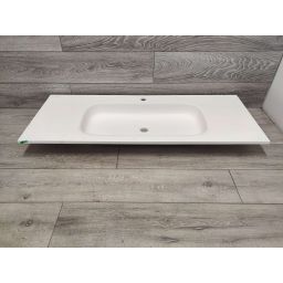 Outlet - Duravit Sivida umywalka 122x48,5 cm prostokątna meblowa biała 2650033200