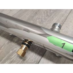 Outlet - Grohe Vitalio Comfort zestaw prysznicowy ścienny termostatyczny z deszczownicą StarLight Chrome 26696001