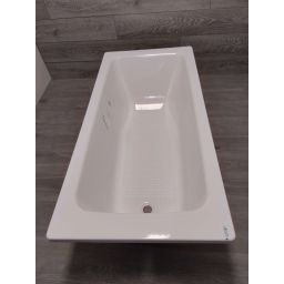 Outlet - Kaldewei Cayono wanna prostokątna 150x70 cm model 747 z pełnym wykończeniem antypoślizgowym i powierzchnią uszlachetnioną biała 274734013001