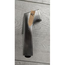 Outlet - Hansgrohe Bidette bateria bidetowa z zestawem prysznicowym podtynkowa czarny chrom szczotkowany 29233340