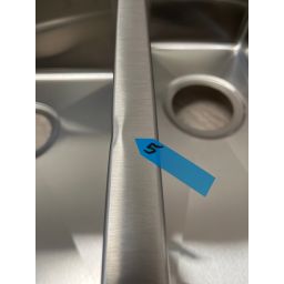 Outlet - Grohe K700 zlewozmywak stalowy 59,5x45 cm podblatowy stal szlachetna 31577SD1