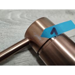 Outlet - Oltens Molle bateria umywalkowa stojąca miedź szczotkowana 32400610