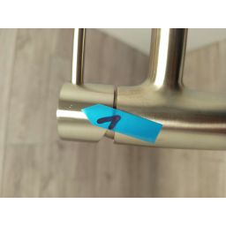 Outlet - Oltens Molle Slim bateria umywalkowa stojąca nikiel 32403910