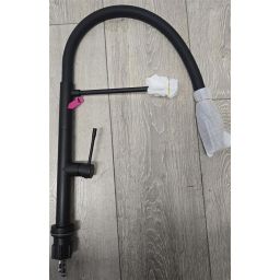 Outlet - Quadron Margot T Line SteelQ bateria kuchenna stojąca pure carbon/czarny 3623502_BLM