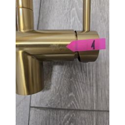 Outlet - Quadron Caren bateria do filtra wody stojąca złota 3623512_PVDG1