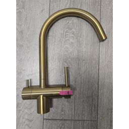 Outlet - Quadron Caren bateria do filtra wody stojąca złota 3623512_PVDG1