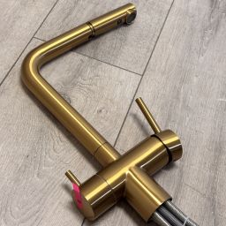 Outlet - Quadron Ellen bateria kuchenna do filtra wody stojąca złota 3673512_PVDG1