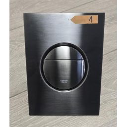 Outlet - Grohe Nova Cosmopolitan S przycisk spłukujący do WC Brushed Hard Graphite 37601AL0