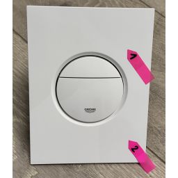 Outlet - Grohe Nova Cosmopolitan S przycisk spłukujący do WC Biel Alpejska 37601SH0