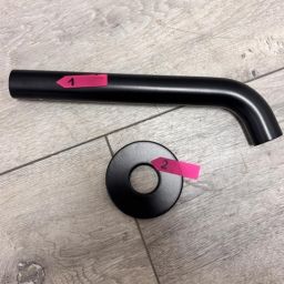 Outlet - Kludi Bozz bateria umywalkowa podtynkowa czarny mat 382453976