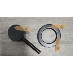 Outlet - Kludi Bozz bateria umywalkowa podtynkowa czarny mat 382453976