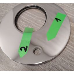 Outlet - Kludi Bozz bateria wannowo-prysznicowa podtynkowa chrom 387160576