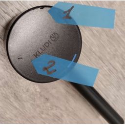 Outlet - Kludi Bozz bateria wannowo-prysznicowa podtynkowa czarny mat 387163976