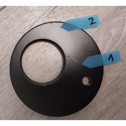 Outlet - Kludi Bozz bateria wannowo-prysznicowa podtynkowa czarny mat 387163976