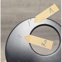 Outlet - Kludi Bozz bateria wannowo-prysznicowa podtynkowa czarny mat 387163976