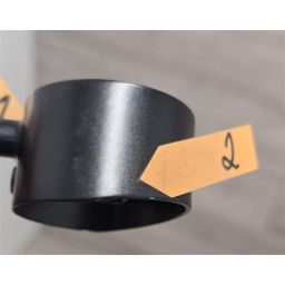 Outlet - Kludi Bozz bateria wannowo-prysznicowa podtynkowa czarny mat 387163976