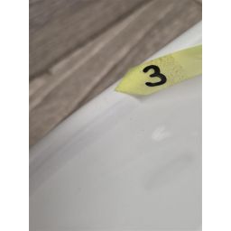 Outlet - Oltens Lom Thin umywalka 45x30 cm owalna nablatowa biała 40327000