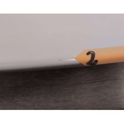 Outlet - Oltens Hamnes Thin umywalka 60,5x41,5 cm nablatowa owalna z powłoką SmartClean biała 40820000