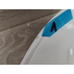 Outlet - Oltens Hamnes Thin umywalka 60,5x41,5 cm nablatowa owalna z powłoką SmartClean biała 40820000