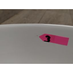 Outlet - Oltens Hamnes Thin umywalka 62x42 cm owalna nablatowa biała 41314000