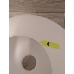 Outlet - Nordlux Alton lampa wisząca 1x60 W biała-czarna-mosiądz 48973001