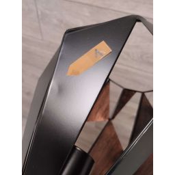 Outlet - Eglo Carlton lampa wisząca 1x60W czarny/miedź 49997